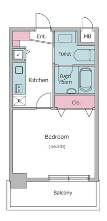 八丁堀駅 徒歩5分 4階の物件間取画像